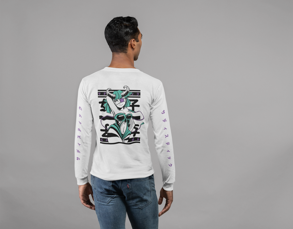 Sexy Demon Long Sleeve T-Shirt
