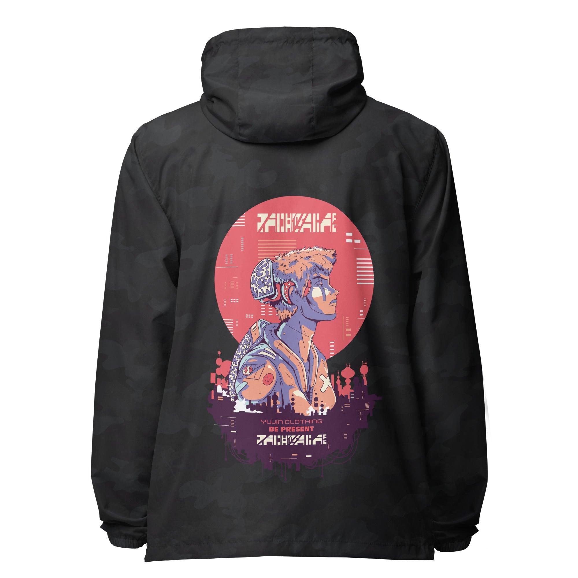Be Present Windbreaker